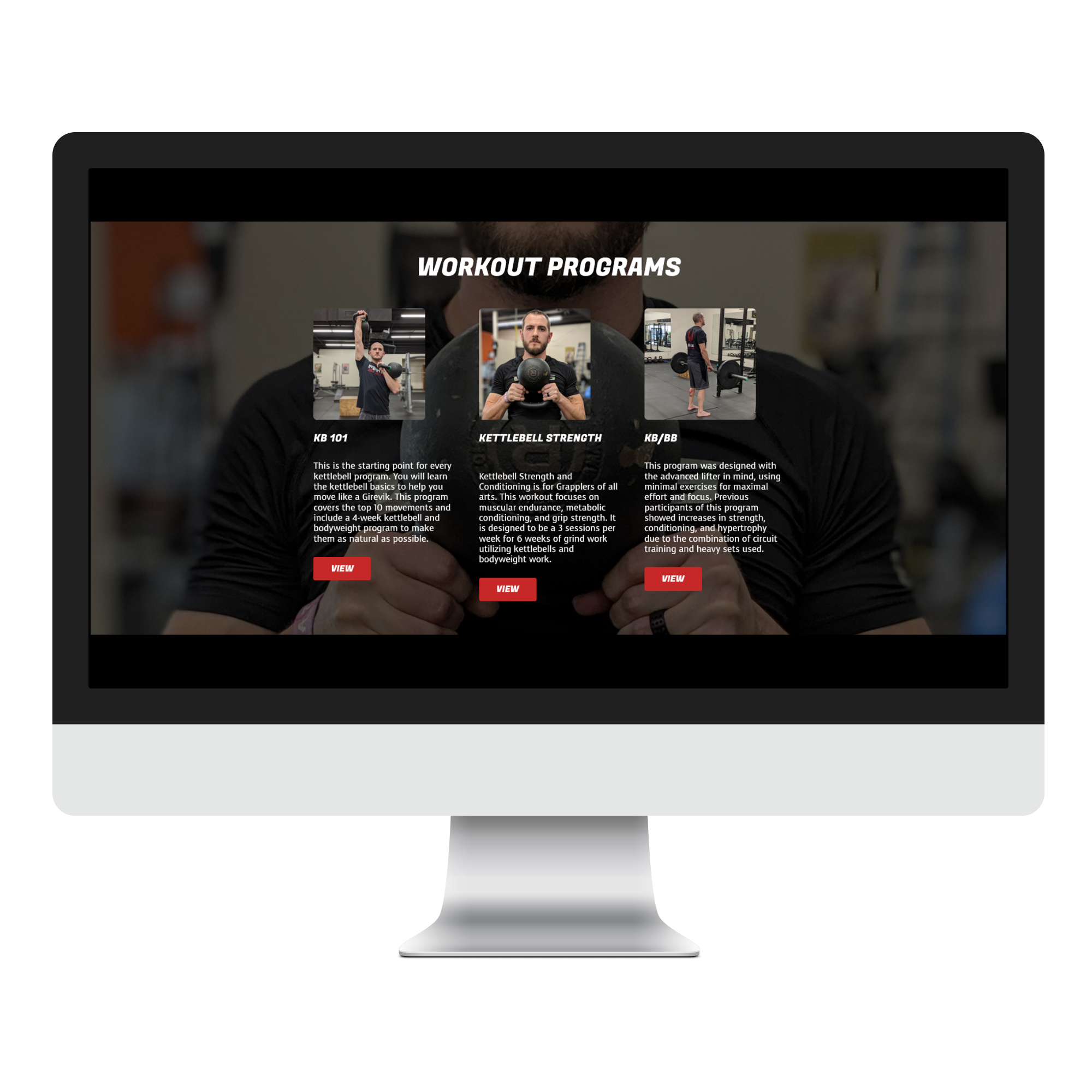 PC Mock up of danielfredell.com